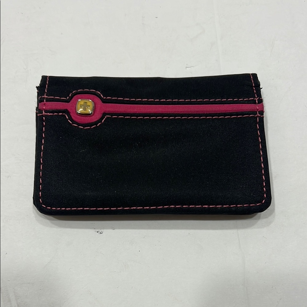 Wenger Black and Pink Card Holder